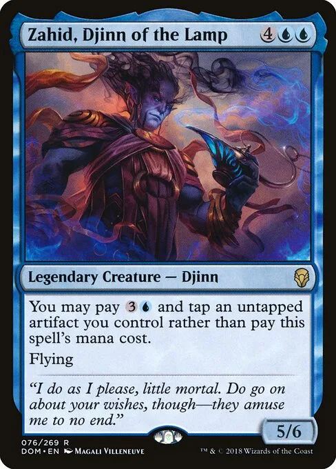 Zahid, djinn de la lámpara