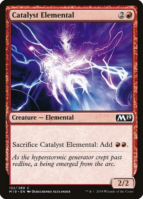 Elemental catalizador