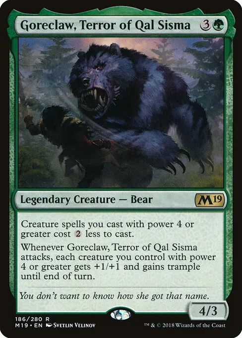 Zarpasangrienta, Terror de Qal Sisma