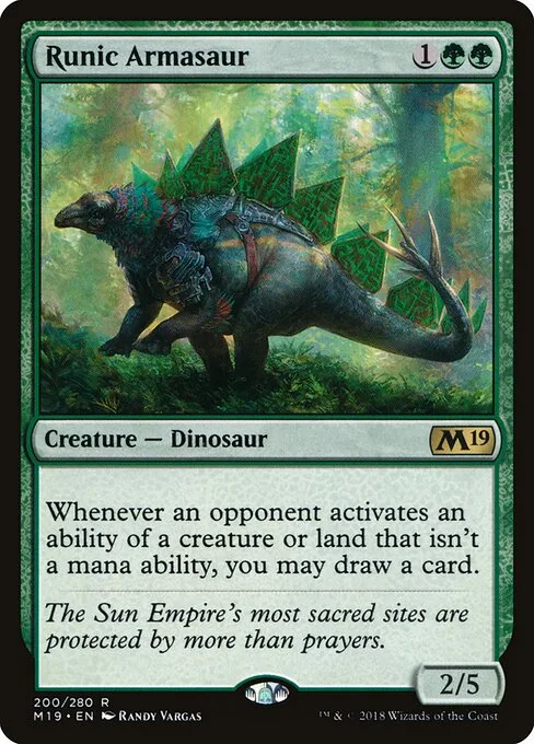 Armasaurio rúnico