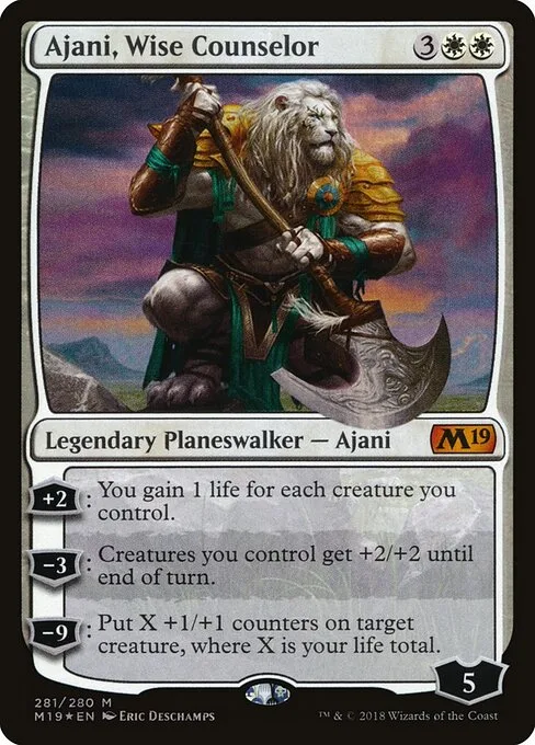Ajani, consejero sabio