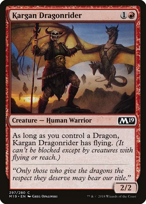 Jinete de dragones kargana