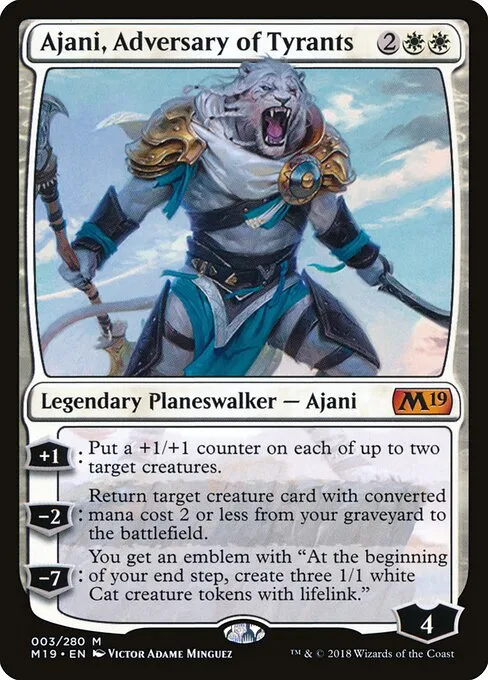 Ajani, antagonista de tiranos