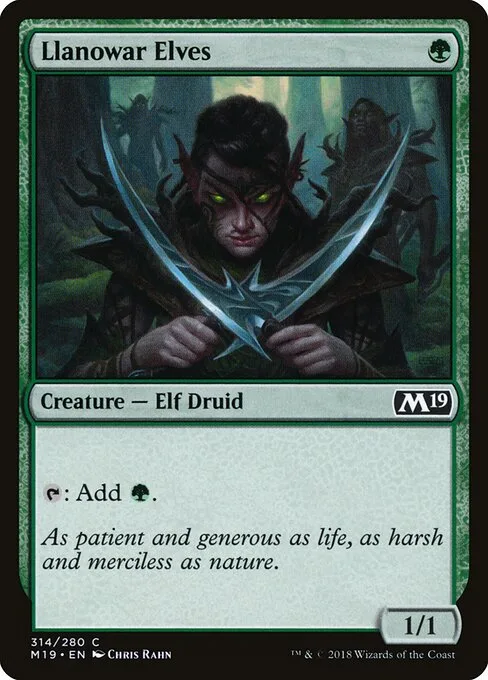 Elfos de Llanowar