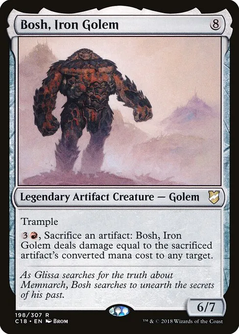 Bosh, gólem de hierro