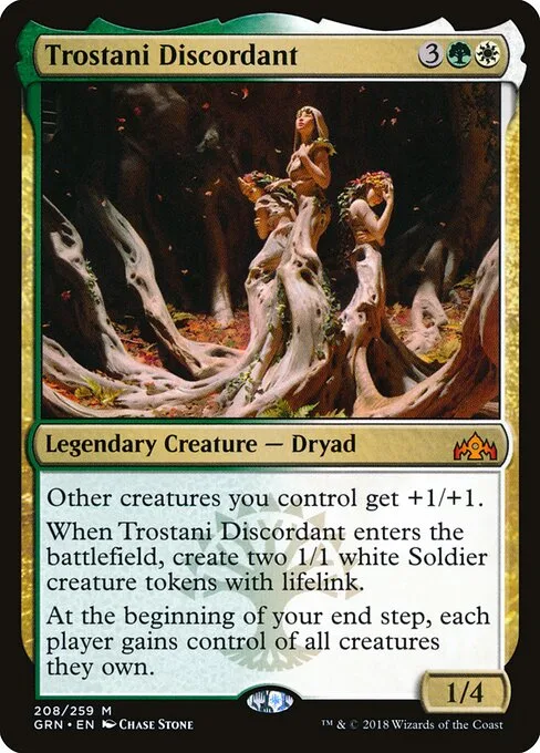 Trostani en desacuerdo