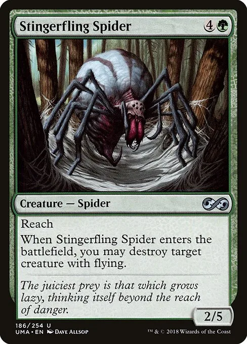 Araña lanzaaguijones