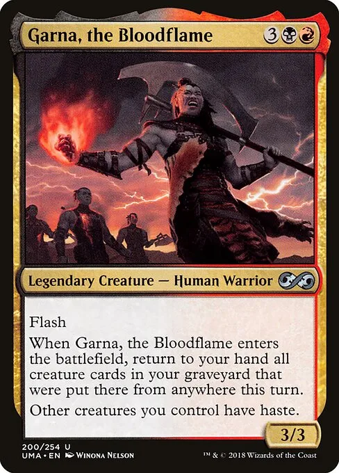 Garna, la Llama de Sangre