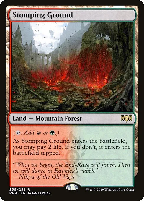 Terreno aplastador