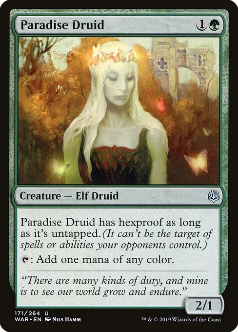 Druida del paraíso