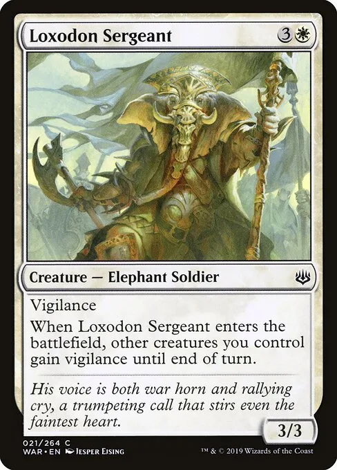 Sargento loxodón