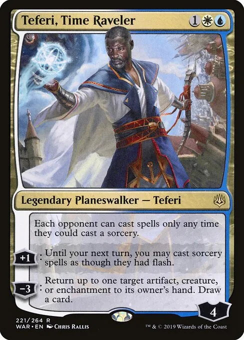 Teferi, manipulador del tiempo