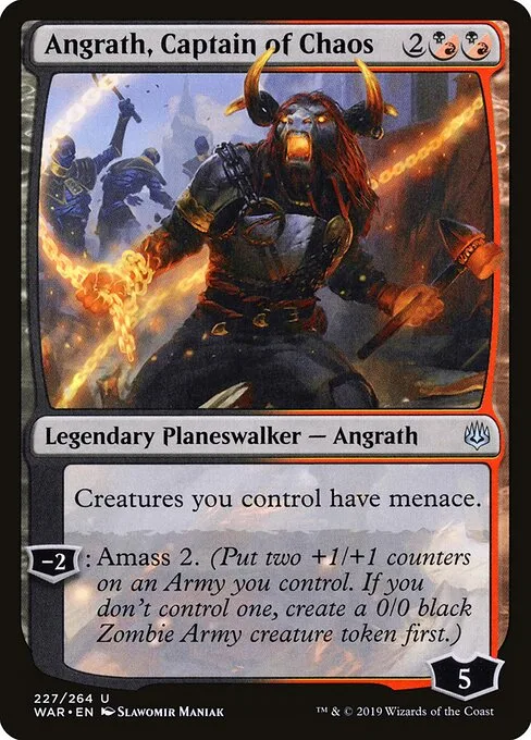 Angrath, Capitán del Caos
