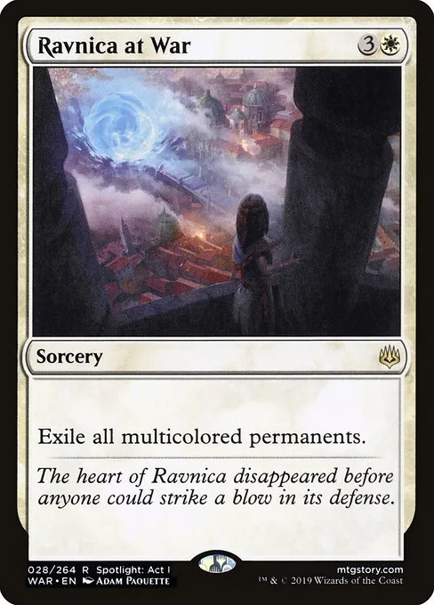 Rávnica en guerra