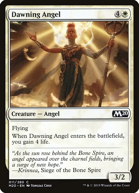 Ángel de la aurora