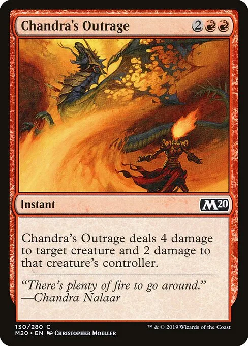 Indignación de Chandra