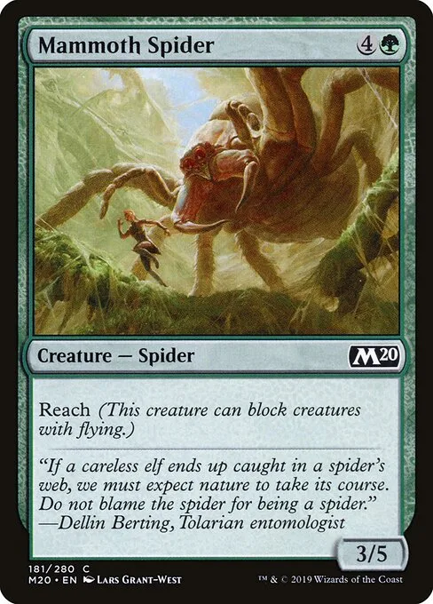 Araña mamut