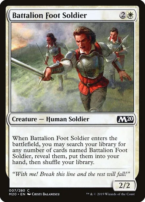 Infantería del batallón