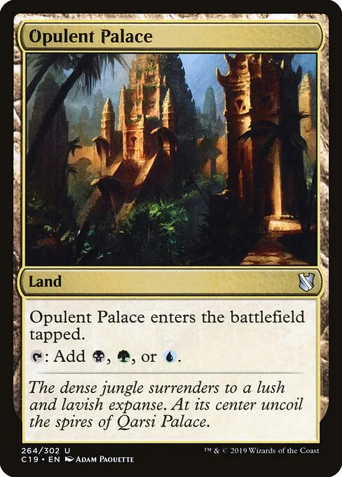Palacio opulento