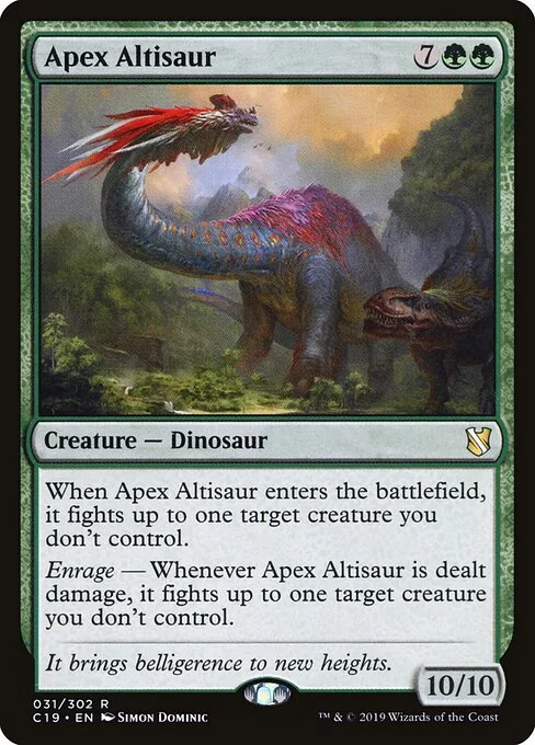 Altisaurio ejemplar