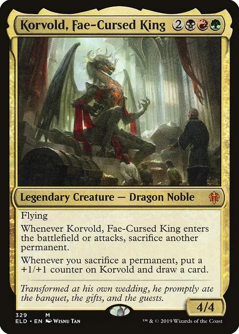 Korvold, rey maldito por las hadas