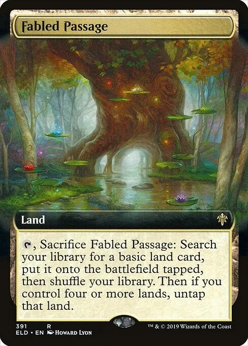 Pasaje de leyenda