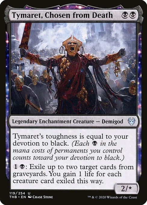 Tymaret, el Elegido de la Muerte