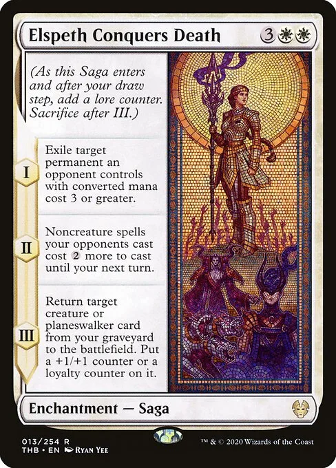 Elspeth vence a la muerte