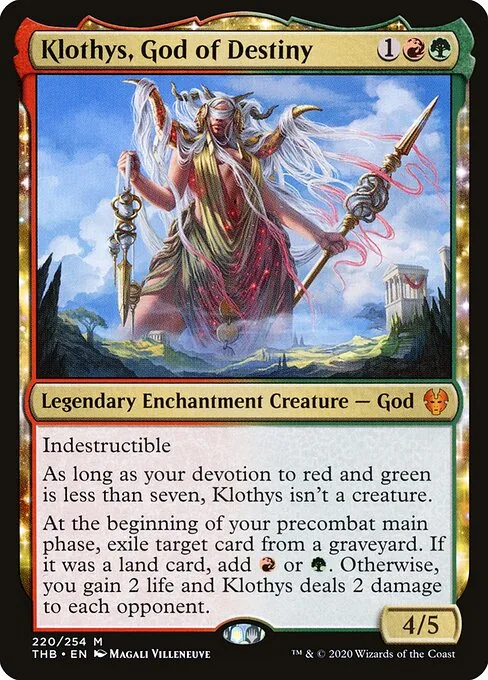 Klothys, diosa del destino