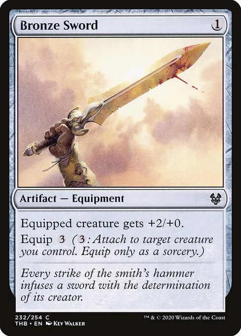 Espada de bronce