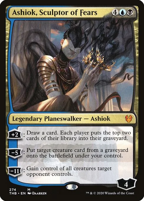 Ashiok, artista de temores
