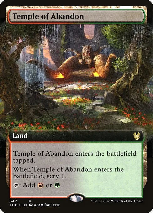 Templo del abandono