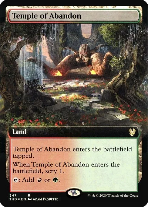 Templo del abandono