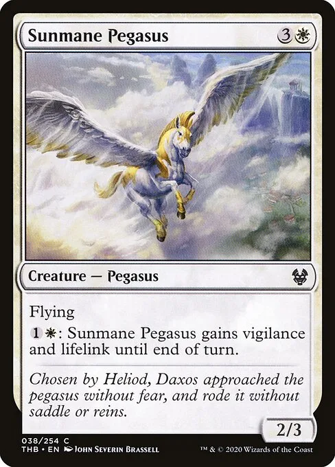 Pegaso crin solar