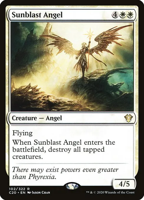 Ángel ráfaga solar
