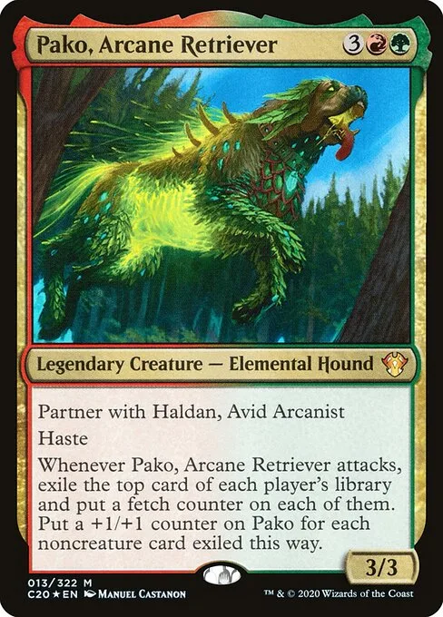 Pako, recobrador arcano