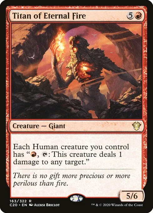 Titán del fuego eterno