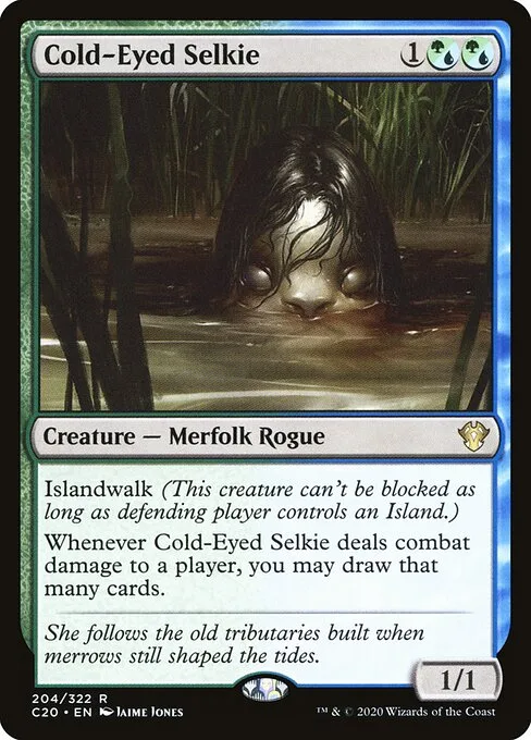 Selkie de ojos fríos