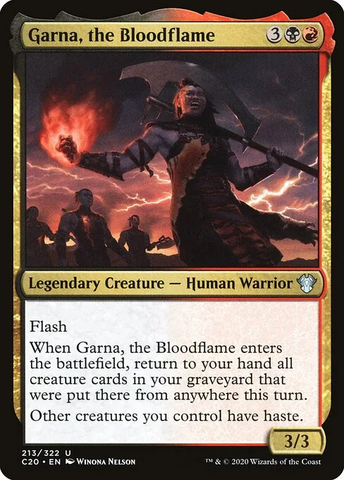 Garna, la Llama de Sangre