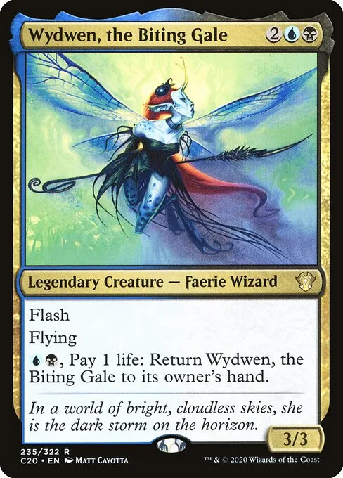 Wydwen, el vendaval mordiente