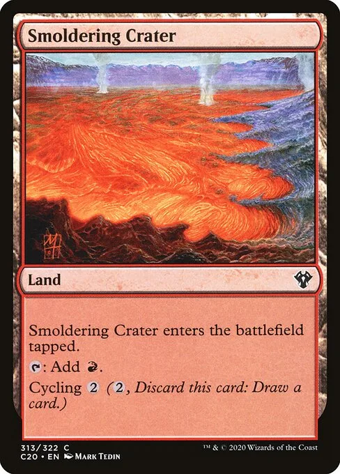 Cráter ardiente