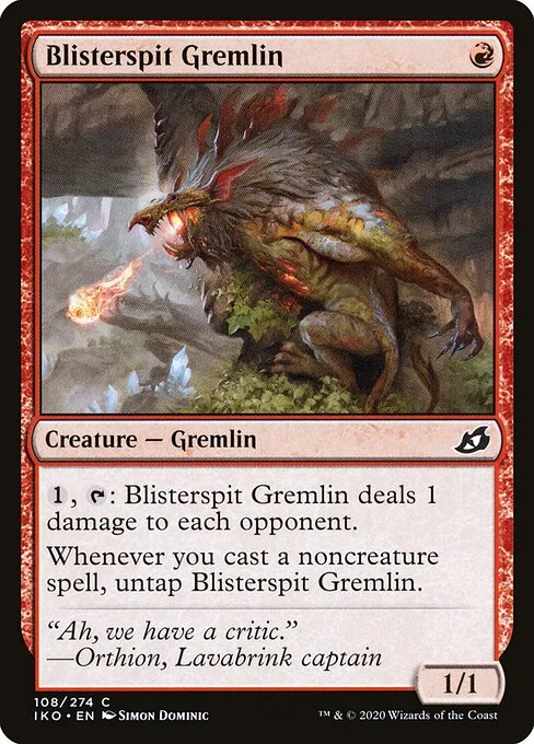 Gremlin escupellamas