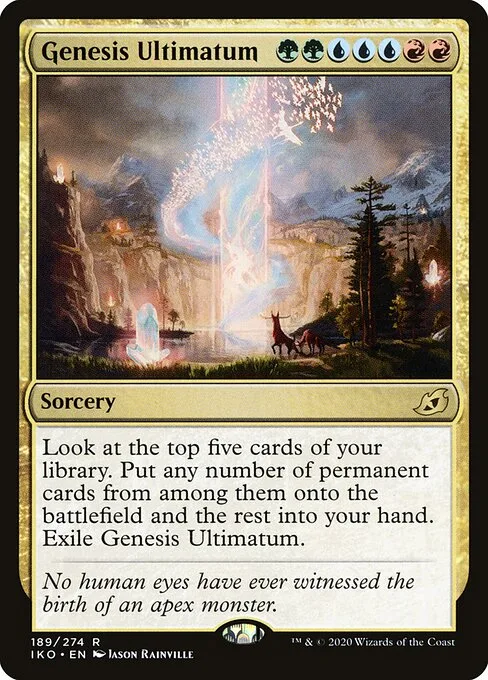 Ultimátum de génesis