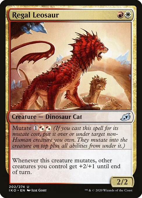 Leosaurio majestuoso