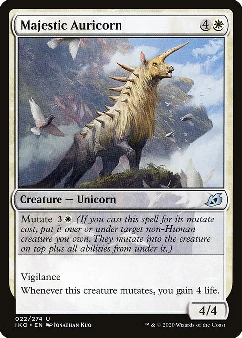 Auricornio majestuoso