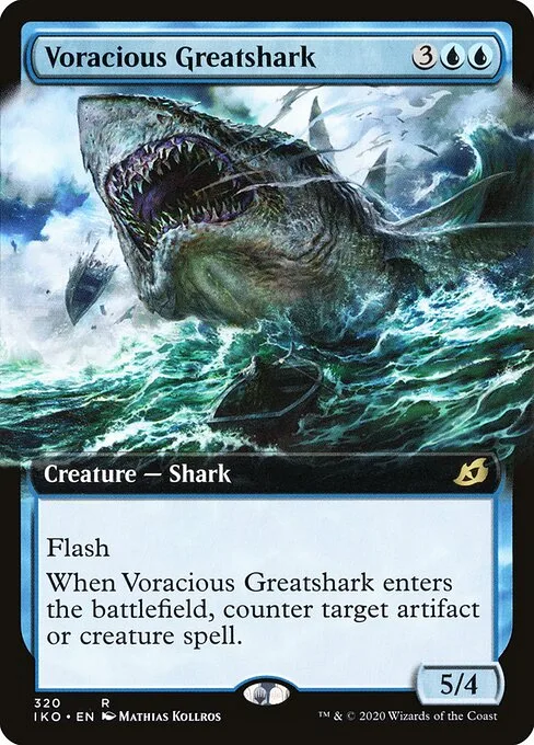 Gran tiburón voraz