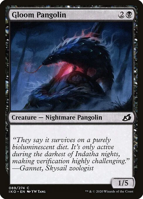 Pangolín de las tinieblas