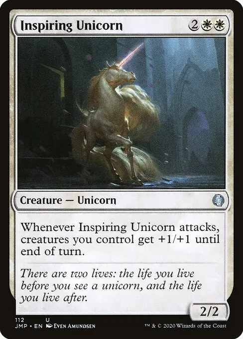 Unicornio inspirador