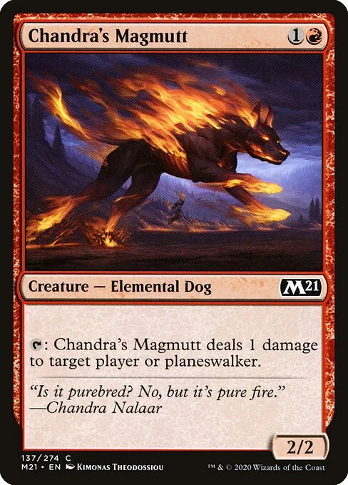 Mestizo de magma de Chandra