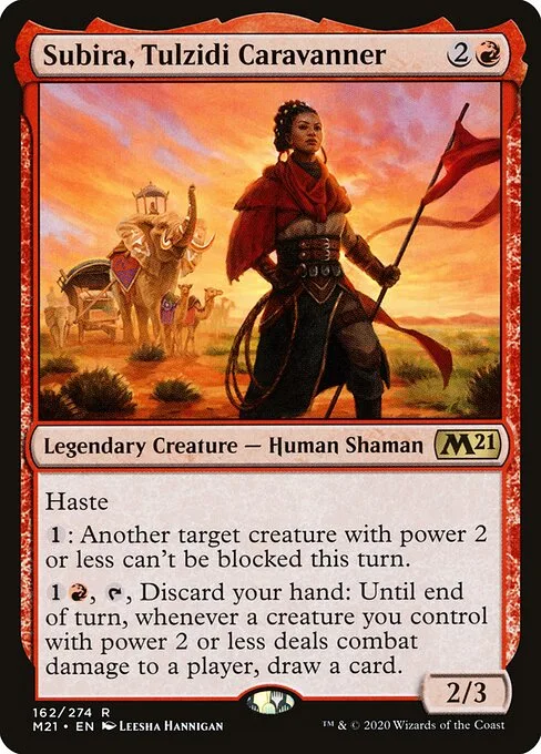 Subira, caravanista tulzidi